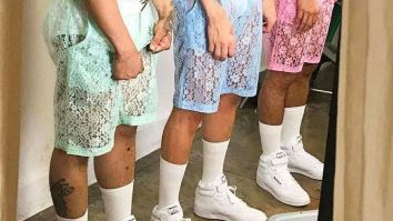 Lacey Shorts For Men Are This Week’s New, Dumb Summer Male Fashion Trend
