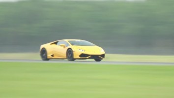 Twin-Turbo Lamborghini Huracan Blows Away Half-Mile World Record At 250+ MPH