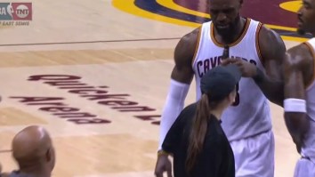 LeBron James Explained Why He Almost, But Didn’t, Drink A Woman’s Beer DURING Monday’s Game