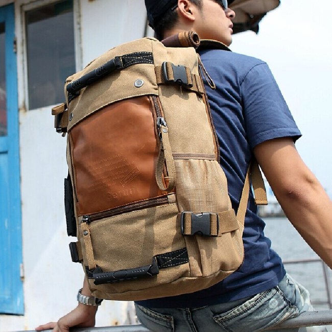 Rucksack Canvas Backpack Main