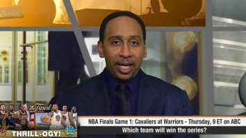 Stephen A. Smith, Who Has Incorrectly Predicted The Last Six NBA Finals, Just Cursed The Warriors