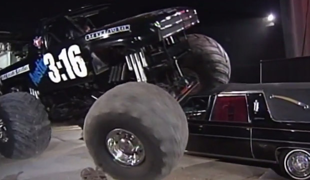 steve austin almost died monster truck