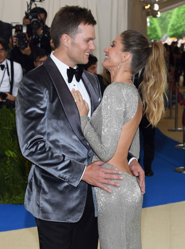 tom brady gisele butt met gala
