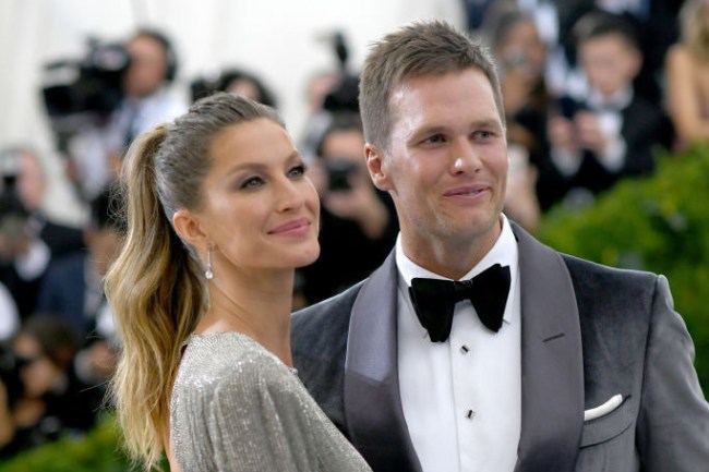 tom brady gisele met gala