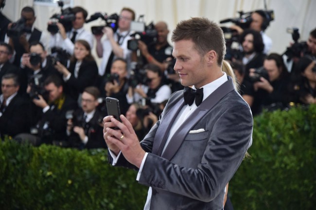 tom brady gisele met gala