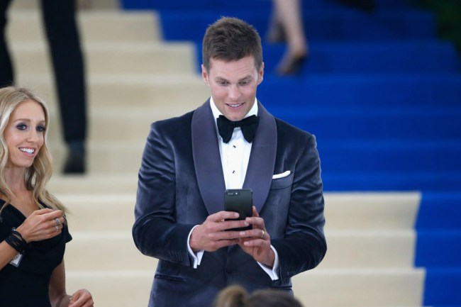 tom brady gisele met gala