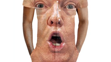 The Donald Trump Shocked Face Male Romper Has Finally Arrived!