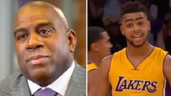 Twitter Resurfaces Old Magic Johnson Tweets Praising D’Angelo Russell
