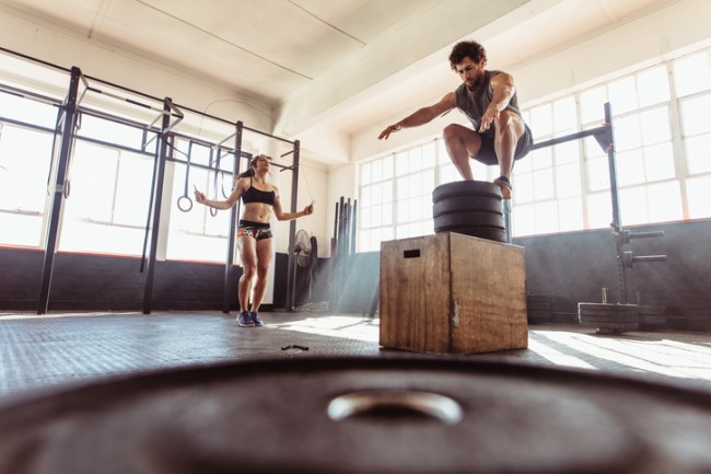box jumps