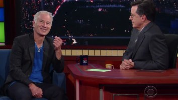 Stephen Colbert Scolds John McEnroe Over His Serena Williams Comments, McEnroe Doubles Down