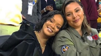 Jeff Van Gundy Was Too Distracted By Rihanna To Notice Sick Poster Dunk By LeBron James