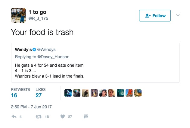 Oakland Athletics vs Wendy's Twitter Fight