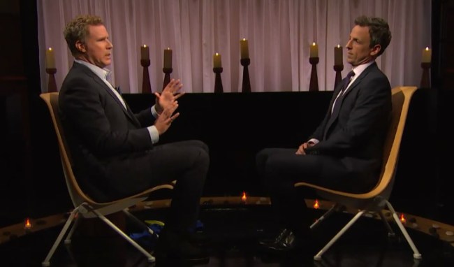 will ferrell seth meyers apologized