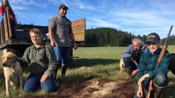 Heroic 11-Year-Old Boy Shoots Charging Bear And Saves Family From Attack