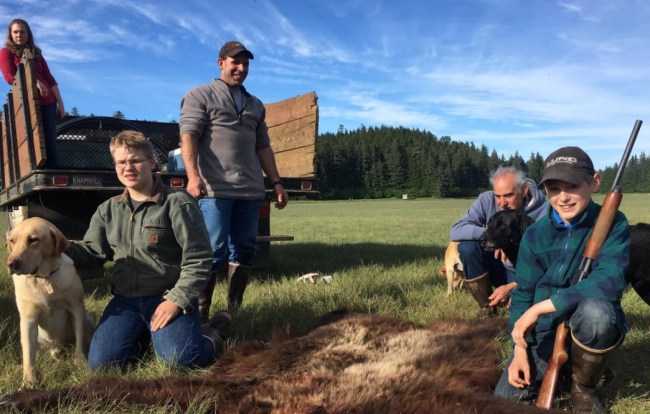 Alaska boy, 11, shoots bear charging fishing party