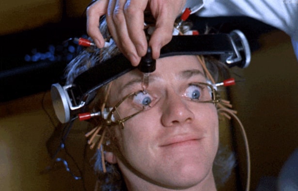 Clockwork Orange Eyeballs