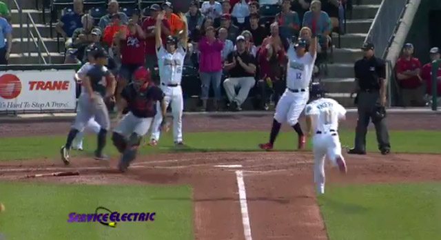 inside the park grand slam lehigh valley iron pigs