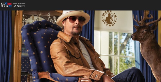 Kid Rock Running For Senate