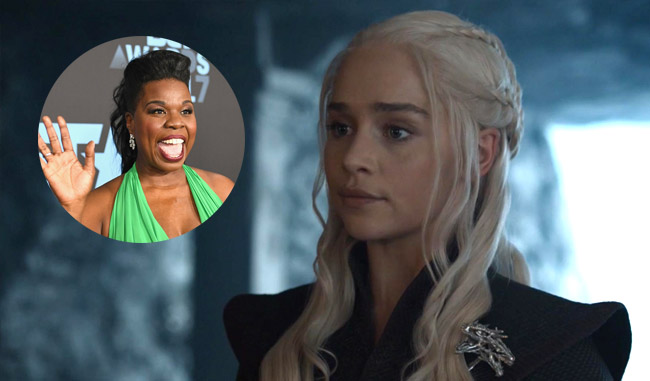 leslie jones live tweet game of thrones