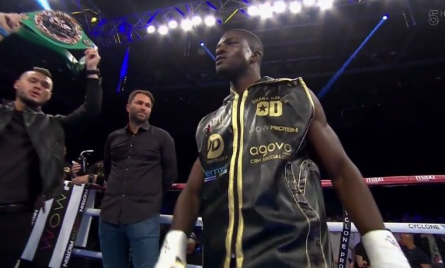 Ohara Davies Undertaker ring entrance vs Josh Taylor