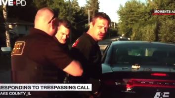 Bloodied Guy Gets Arrested And Starts Singing Pearl Jam On Live PD