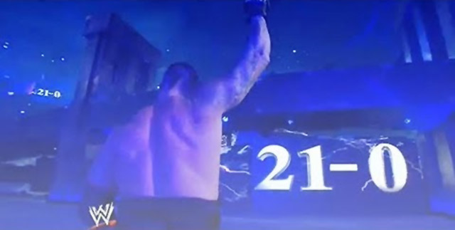 undertaker 21-0