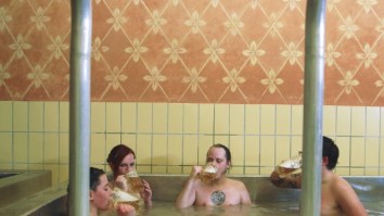The World’s First Beer-Filled Swimming Pools Contain 42,000 Pints And They’re Ready For You