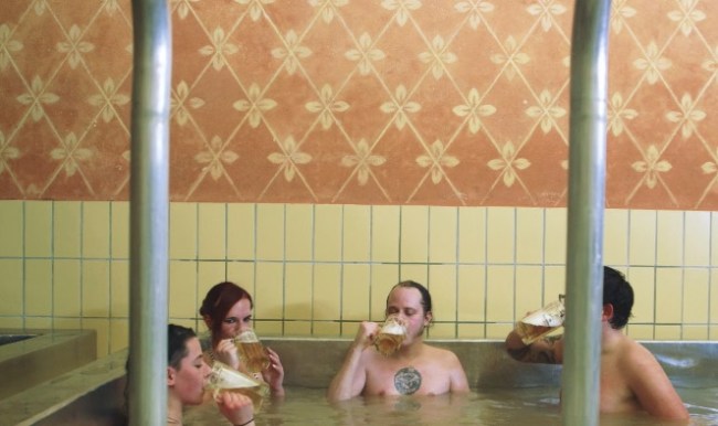 Austria Schloss Starkenberger beer pools