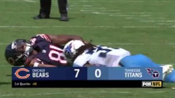 Bears WR Cameron Meredith Gets Carted Off The Field After Suffering Gruesome Leg Injury In Preseason Game