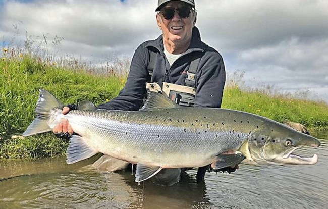 Eric Clapton Iceland Salmon Fishing