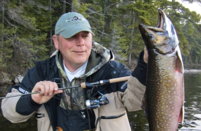 Mike Borger Brook Trout Fishing