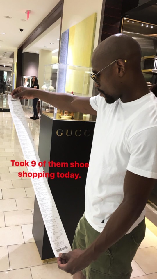 floyd mayweather shopping spree