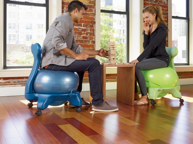 Gaiam balance ball chairs