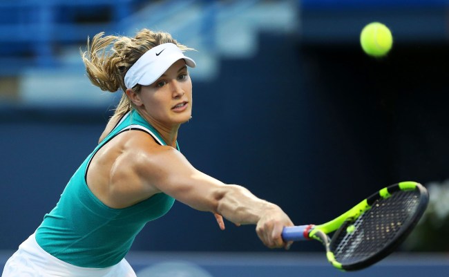 genie bouchard posts conversation caption ad instagram