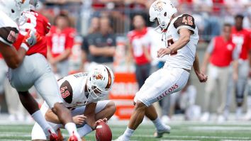 Walk-On Kicker Nails A 53-Yard Field Goal To Win A Scholarship