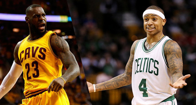 isaiah thomas tweet lebron james