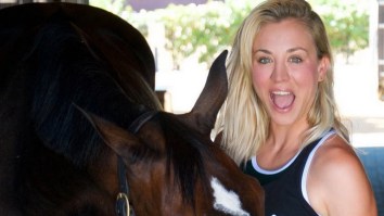 Kaley Cuoco’s Co-Star Jim Parsons Had An A+ Comment About Her Being Shirtless On Instagram
