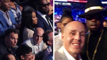 Some Dude Fooled Everyone And Got Free Ringside Seats To The Mayweather-McGregor Fight