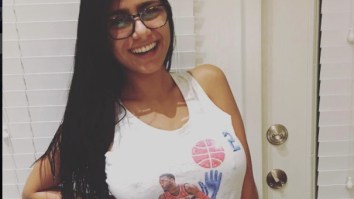 Mia Khalifa Reportedly Got Kicked Out Of Dodger Stadium During Game 1 Of NLCS