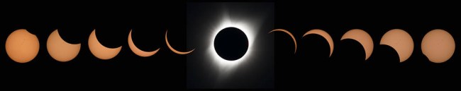 nasa solar eclipse photos