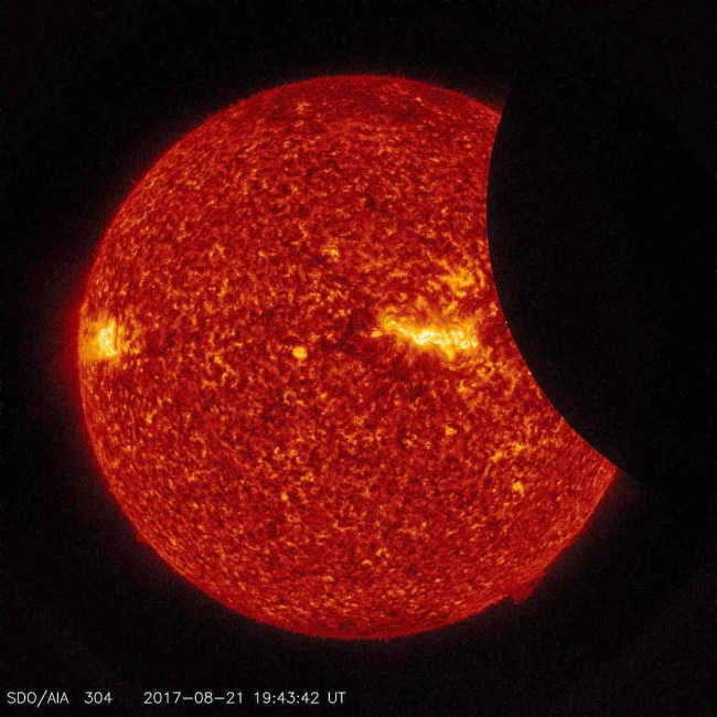 nasa solar eclipse photos