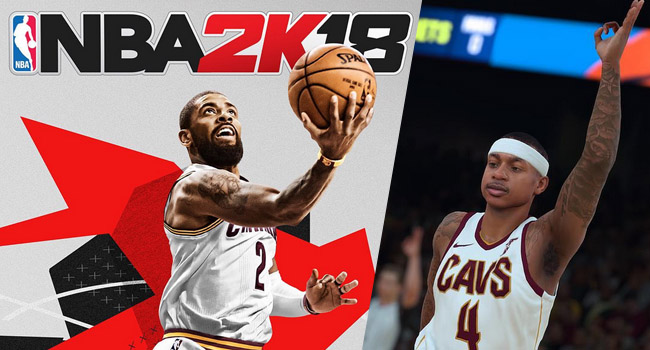 nba 2k18 kyrie irving cover