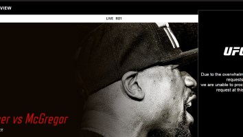 UFC.TV Crashed Before Mayweather-McGregor Fight And People Are Pissed