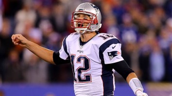 Need A(nother) Reason To Hate The Patriots? Brady Turns His Practice Jersey Inside Out To Hide Nike Logo