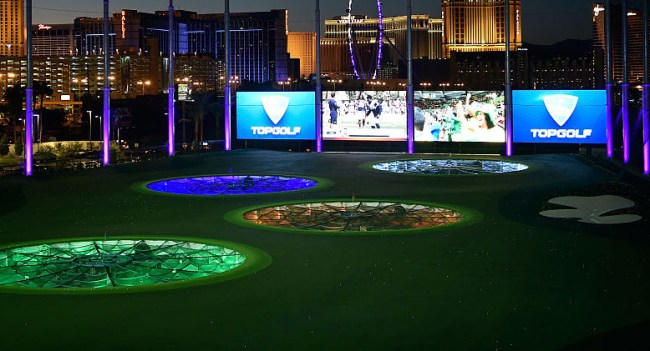 topgolf malfunction golf balls bar area video