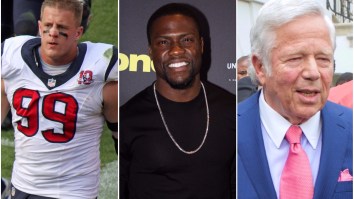 J.J. Watt, Kevin Hart And Robert Kraft Give Generous Donations To Hurricane Harvey Recovery