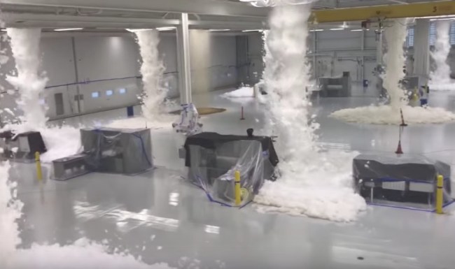 Army Reserve Emergency Foam Fire Suppression System