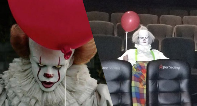 clowns invading it screenings