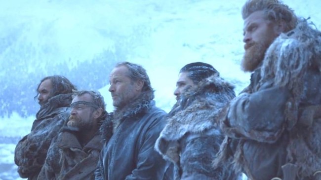 game of thrones beric hound jorah tormund