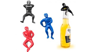 Luchador Bottle Openers Will Wrestle Open Any Beer